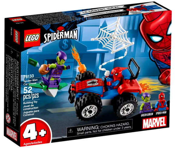LEGO 76133 Marvel Super Heroes PoÅ›cig samochodowy Spider-Mana