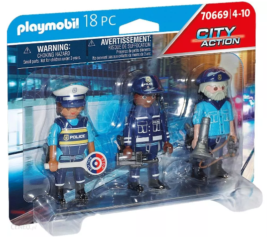 Playmobil 70669 Zestaw Figurek Policjanci