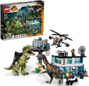 LEGO Jurassic World 76949 Atak dinozaur贸w giganotozaura i terizinozaura